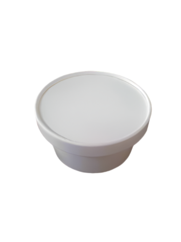 8oz/16oz Round Paper Takeout Container Lid | 500 Pcs/Case