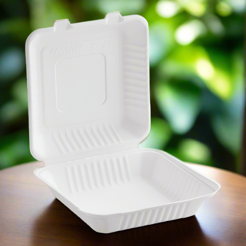 8" x 8" Clamshell Container | 200 Pcs/Case